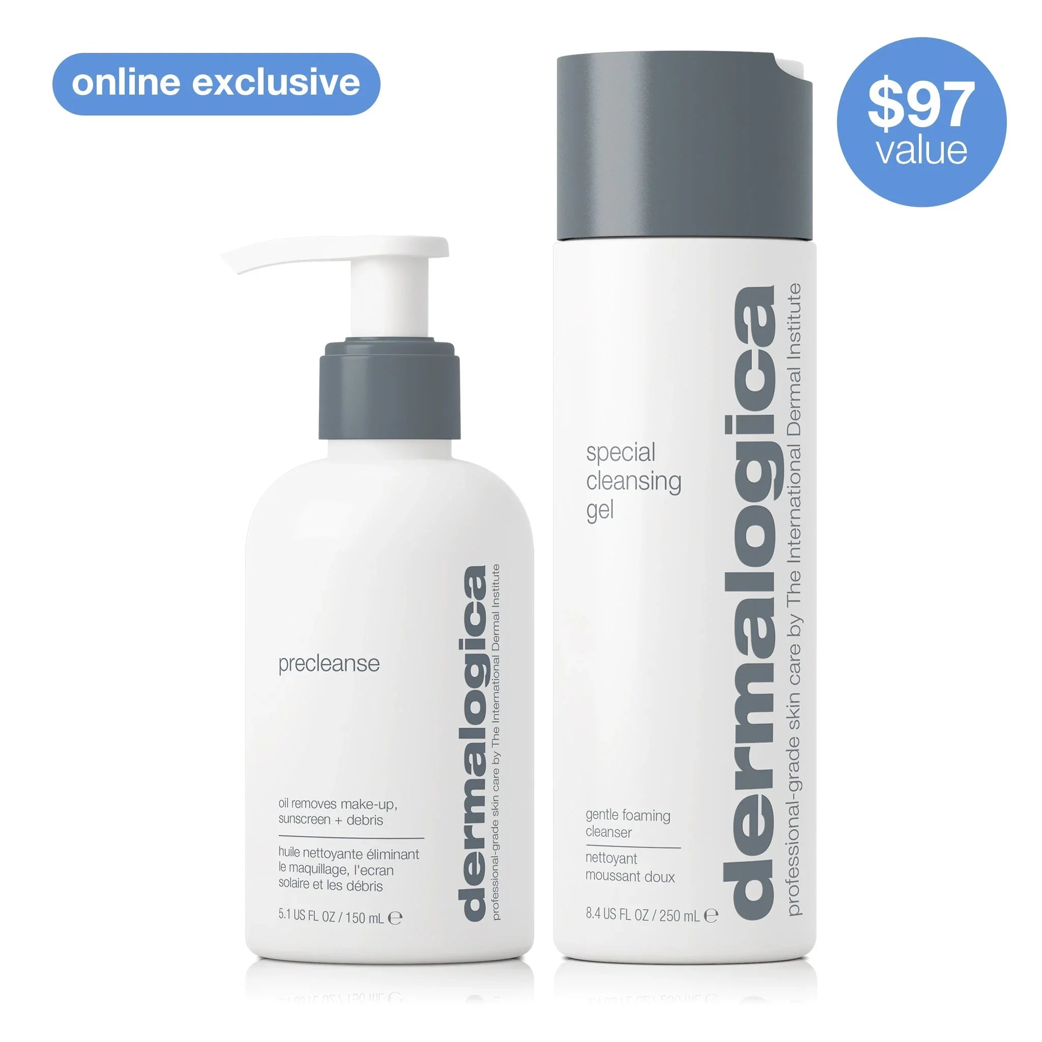 double cleanse set (2 full-size)
