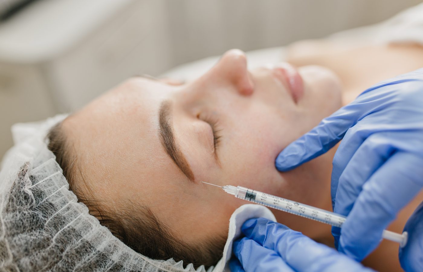Neuromodulator injection performed by a licensed medical provider in Plano, TX