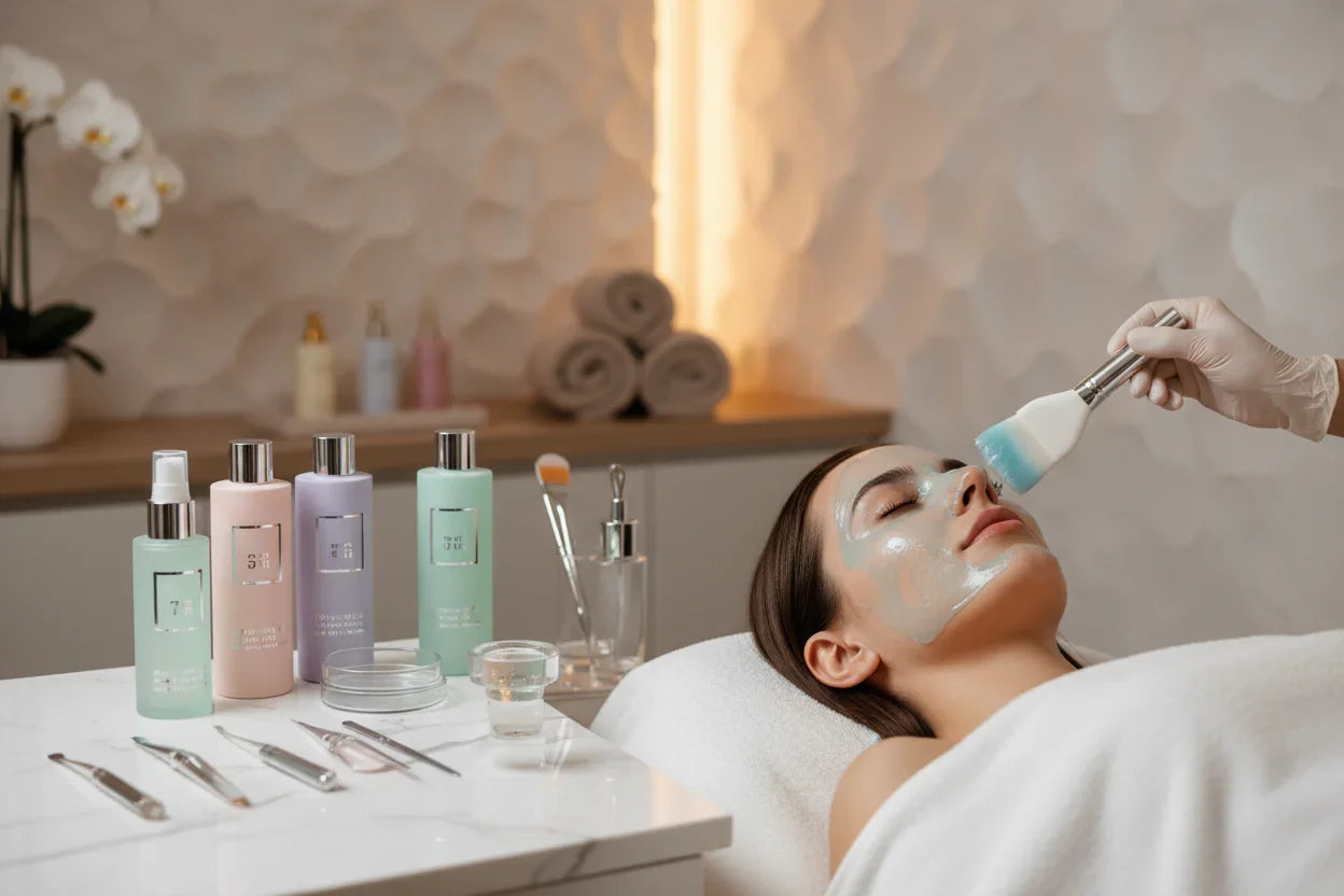 Chemical peel service image for event skin planning in Plano, TX
