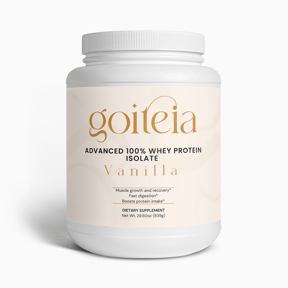 Goiteia Advanced 100% Whey Protein Isolate (Vanilla) 28.40 oz./805g