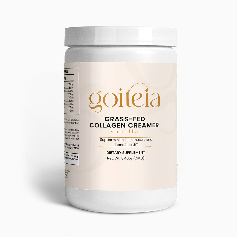 Goiteia Grass-Fed Collagen Creamer (Vanilla) 8.46 Oz (240g)