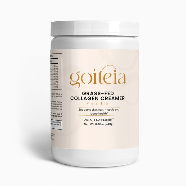 Goiteia Grass-Fed Collagen Creamer (Vanilla) 8.46 Oz (240g)