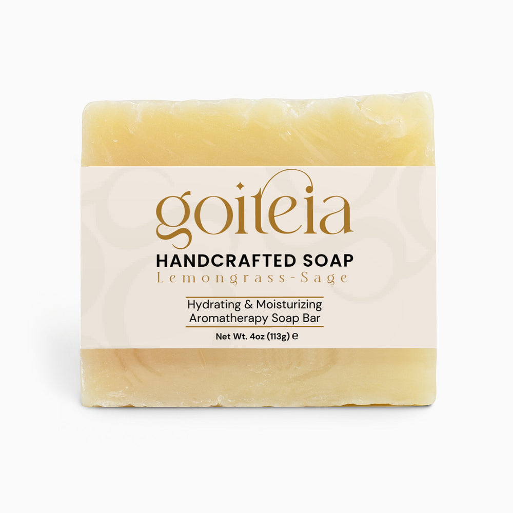 Goiteia Lemongrass & Sage Soap 4 oz (113g)