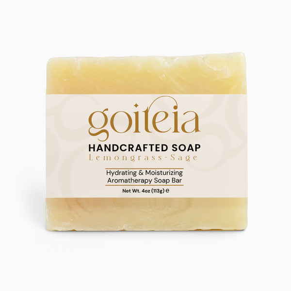 Goiteia Lemongrass & Sage Soap 4 oz (113g)