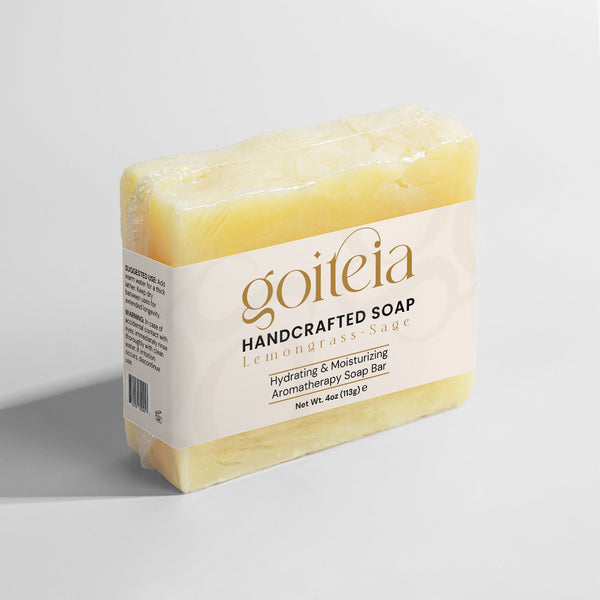 Goiteia Lemongrass & Sage Soap 4 oz (113g)