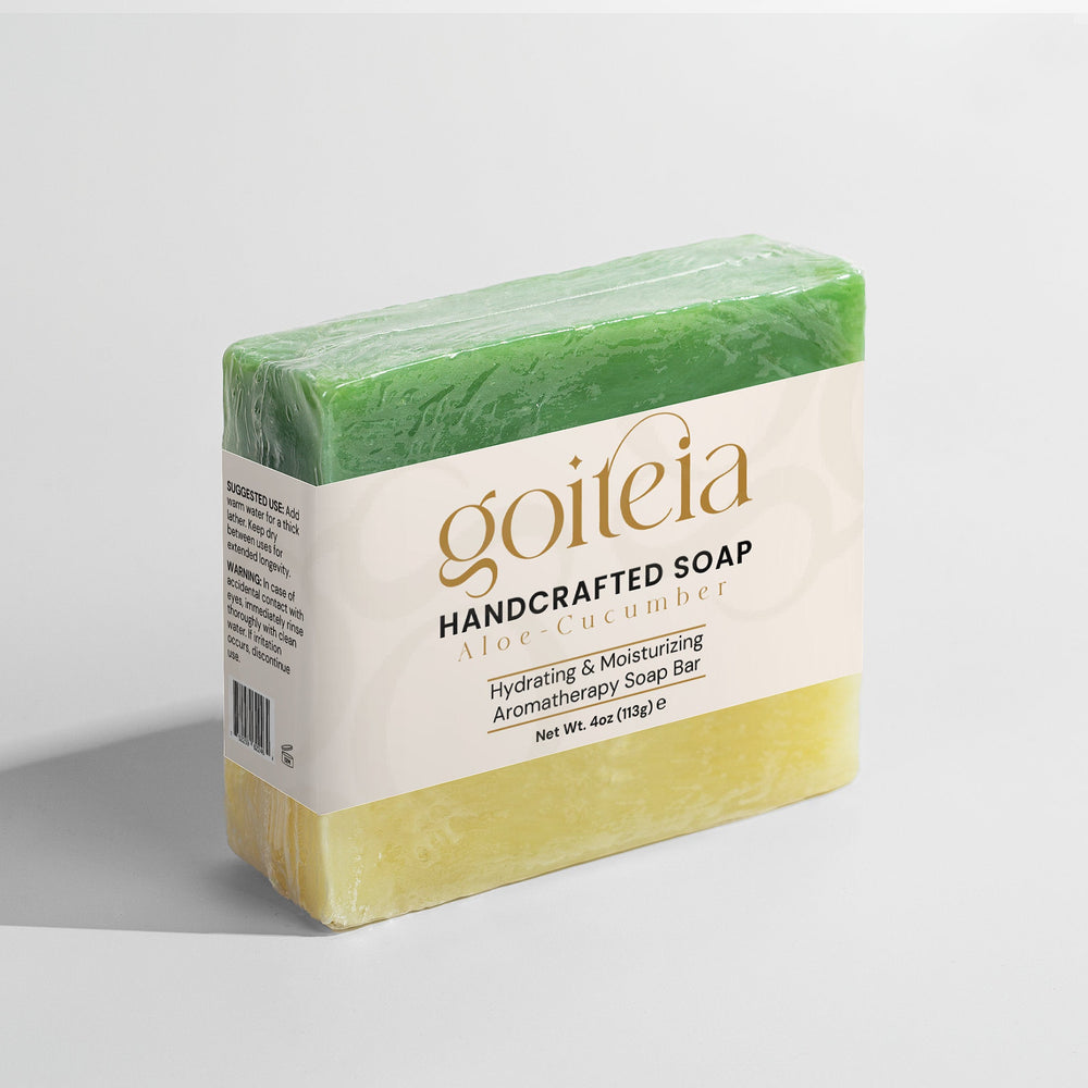 Goiteia Aloe & Cool Cucumber Soap  4 oz (113g)