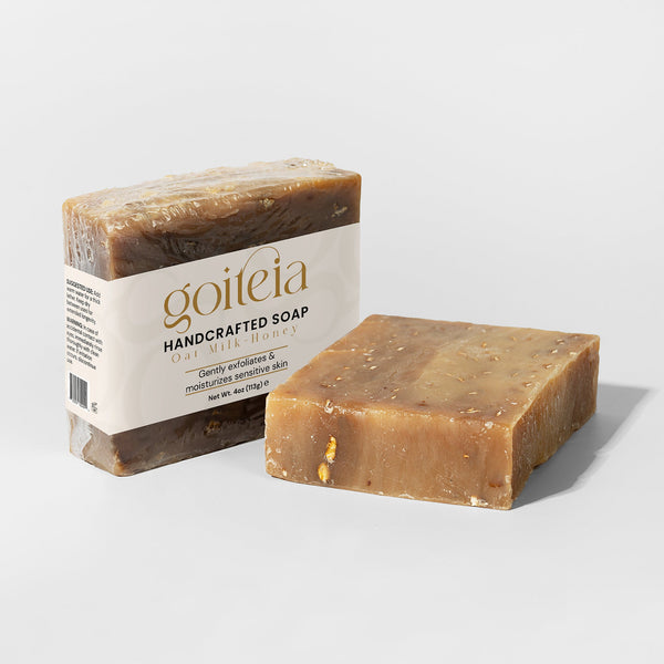 Goiteia Oat Milk Honey Soap 4 oz (113g)