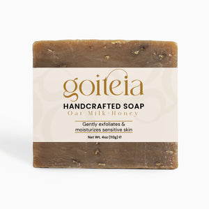 Goiteia Oat Milk Honey Soap 4 oz (113g)