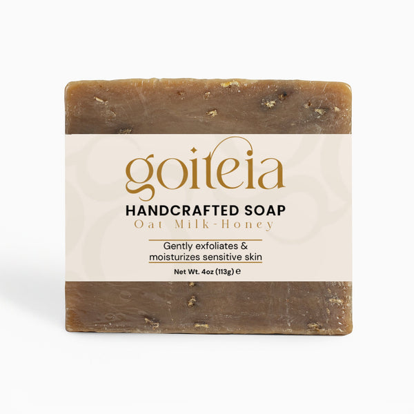 Goiteia Oat Milk Honey Soap 4 oz (113g)