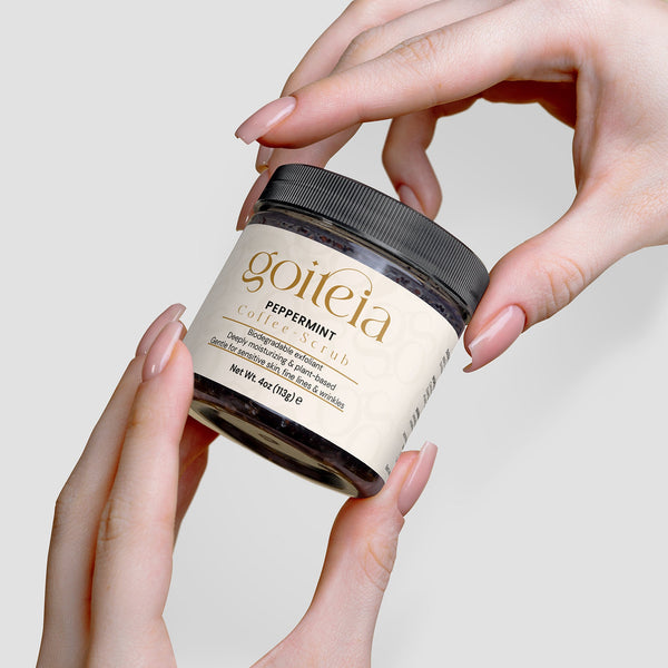 Goiteia Peppermint Coffee Scrub 4 oz (113g)