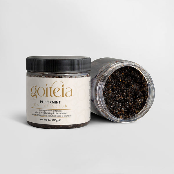 Goiteia Peppermint Coffee Scrub 4 oz (113g)