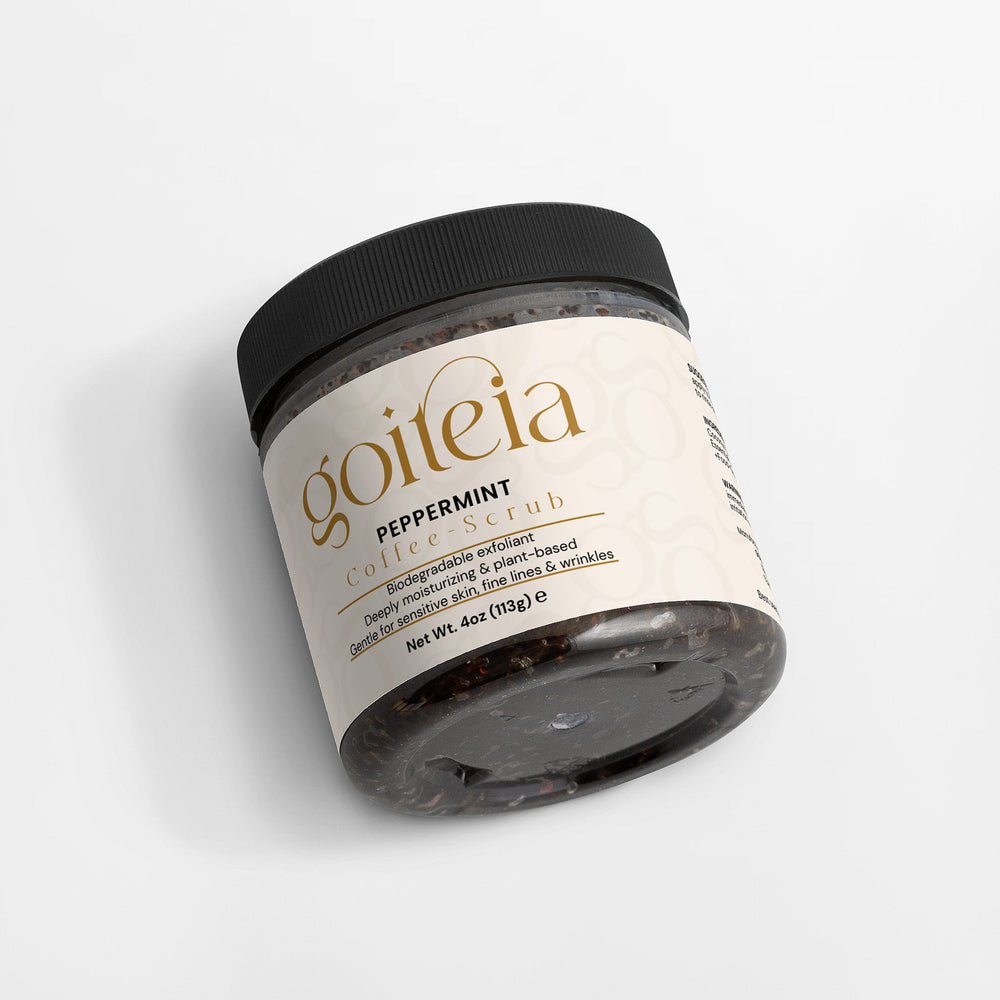 Goiteia Peppermint Coffee Scrub 4 oz (113g)