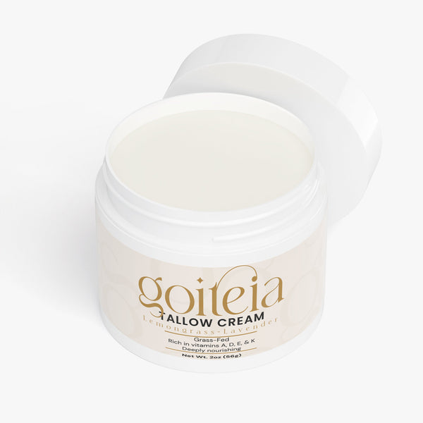 Goiteia Tallow Cream Lemongrass & Lavender 2 oz (56g)