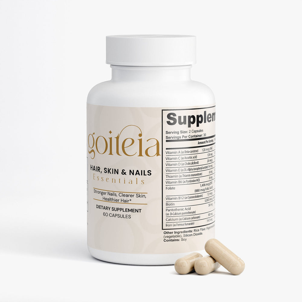 Goiteia Hair, Skin and Nails Essentials 60 caps