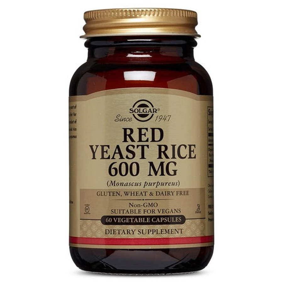 Solgar Red Yeast Rice Vegetable 60 Capsules
