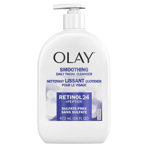 Olay Smoothing Daily Facial Cleanser Retinol 24 + Peptide