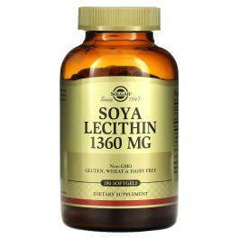 Solgar Lecithin 1360 Mg 180 Softgel