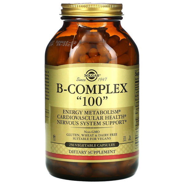 Solgar B-Complex “100” Vegetable Capsules