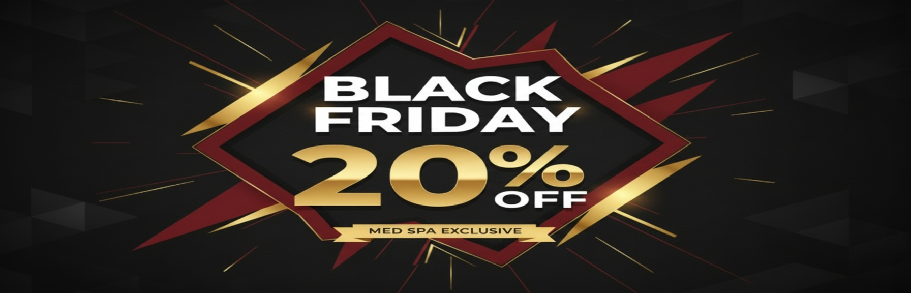 BLACK FRIDAY 20% DEAL BANNER