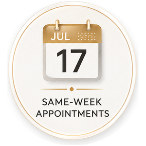 Same-week appointments